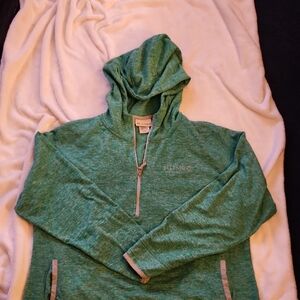 Artisan Teal Quarter-zip Hoodie